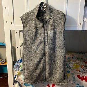 Gray LL BEAN vest XXL TALL